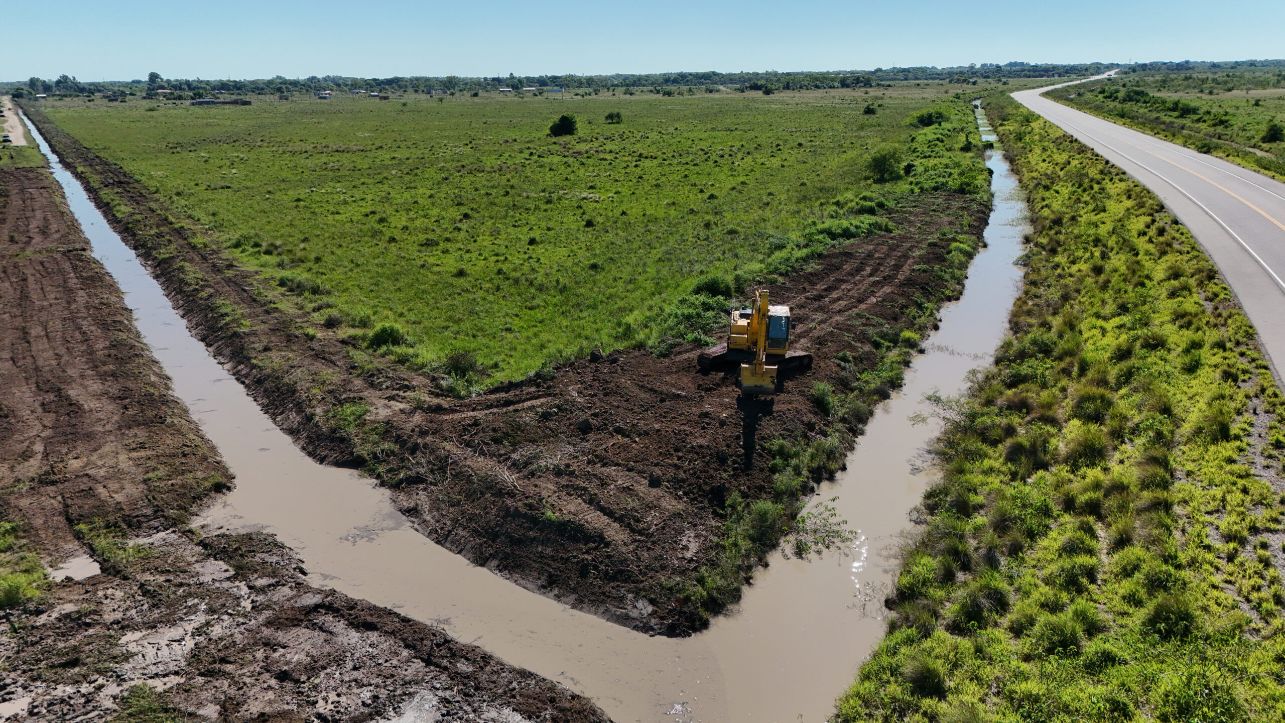 Avanza las obras de alcantarillado y drenaje urbano en Pilar