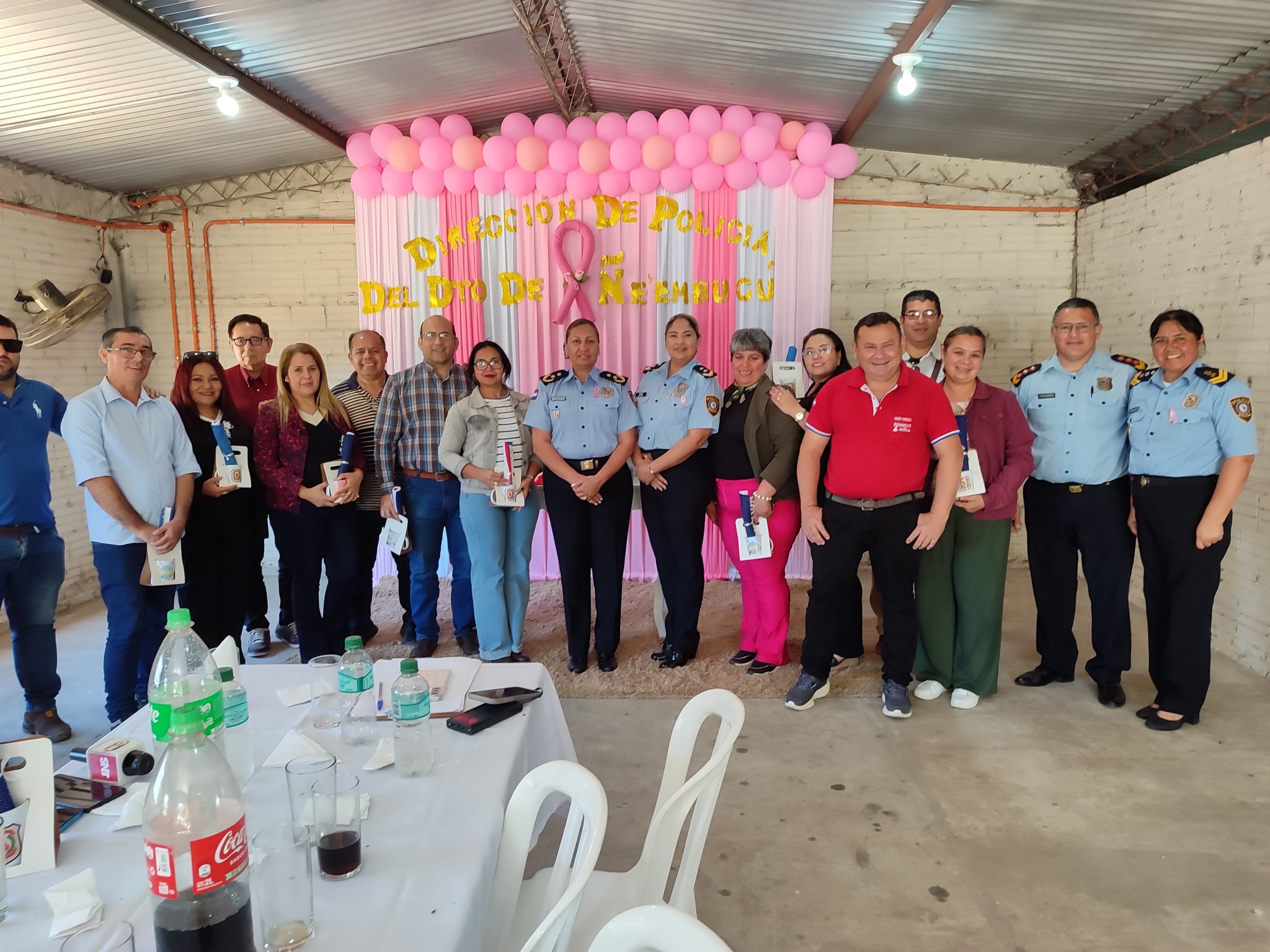 Nueva Directora de la Policía Nacional de Ñeembucú se reunió con miembros de Prensa